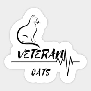 Another Veteran Cat Sticker